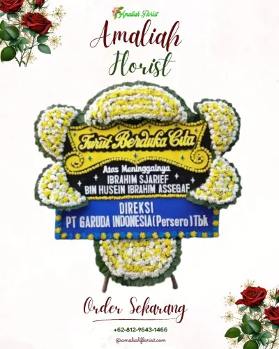 Papan Bunga Duka di Badamita